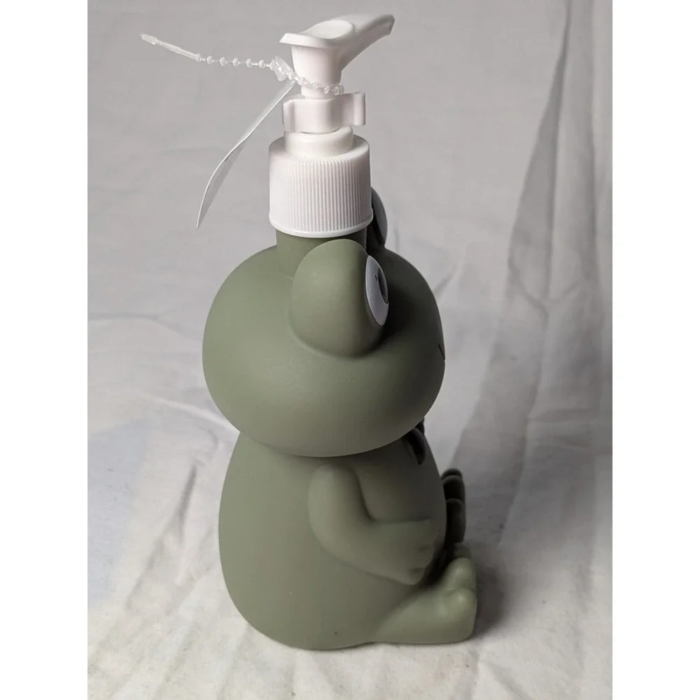 Ankyo Green Frog Soap Dispenser Novelty Bow Tie Bathroom Decor Hand Pump New